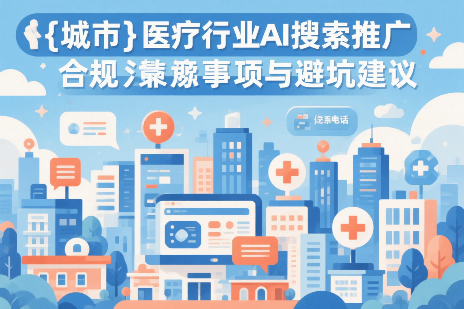 张掖医疗行业AI搜索推广合规注意事项与避坑建议