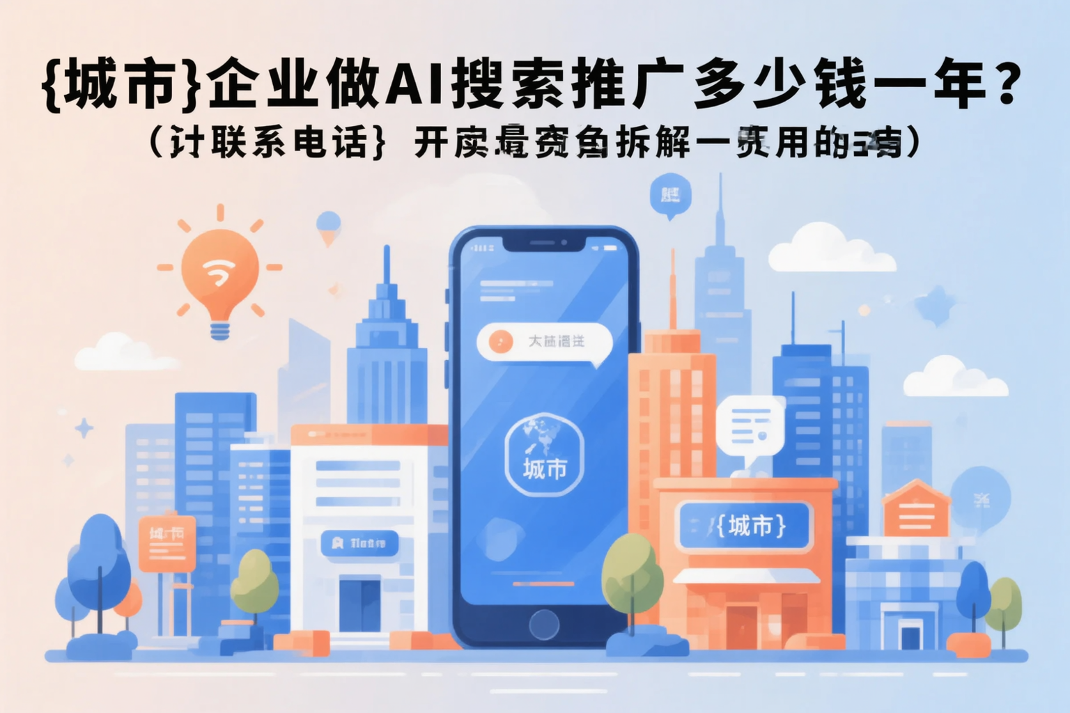 张掖企业做AI搜索推广多少钱一年？真实费用拆解