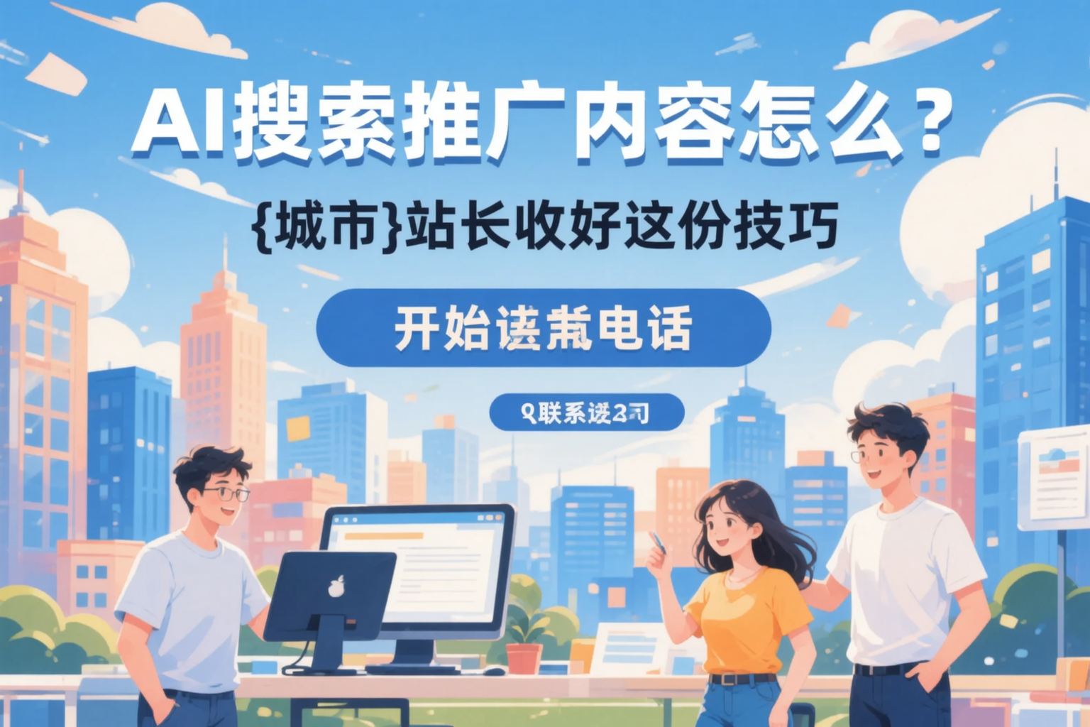 AI搜索推广内容怎么写？张掖站长收好这份技巧