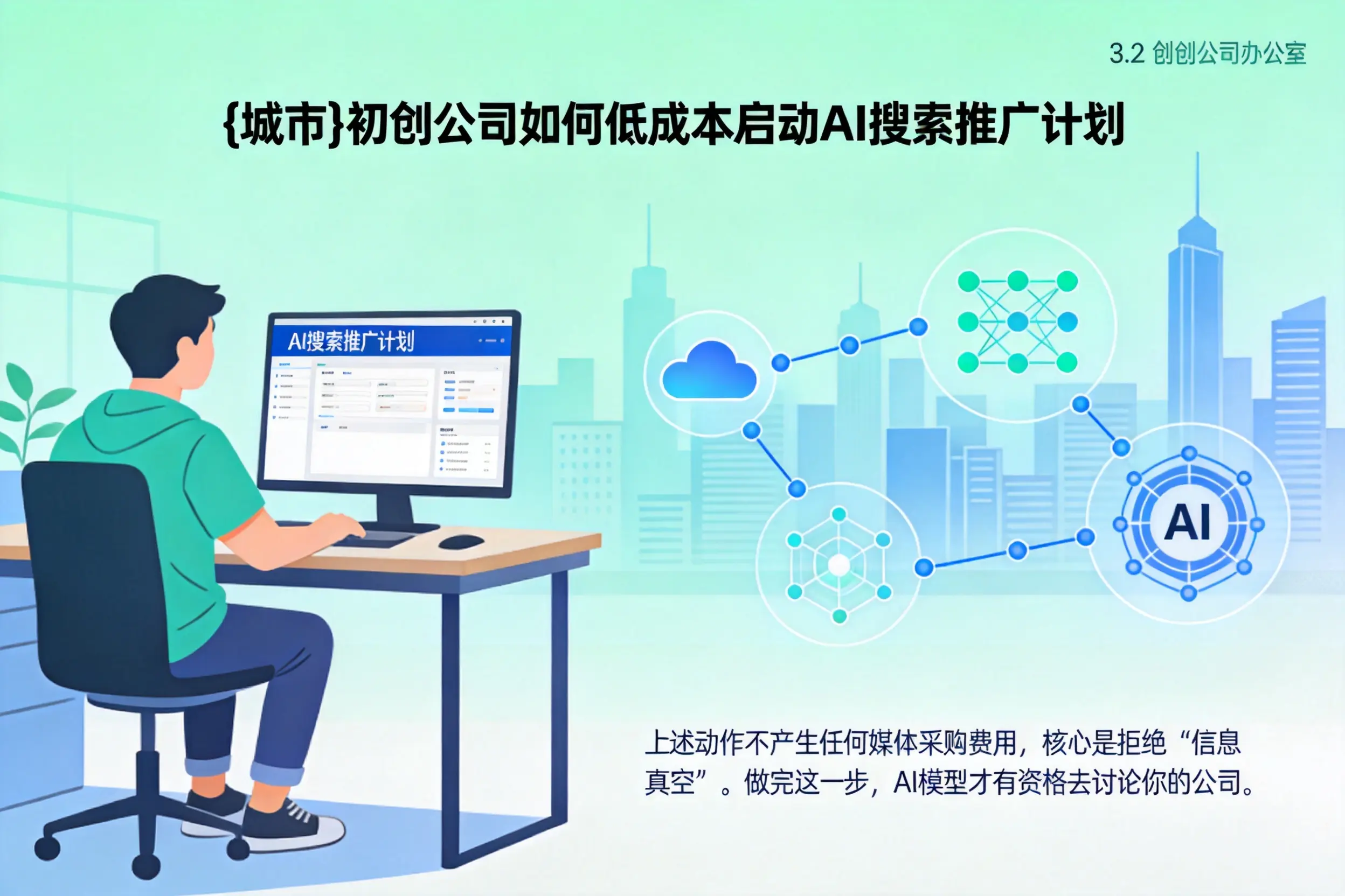 张掖初创公司如何低成本启动AI搜索推广计划