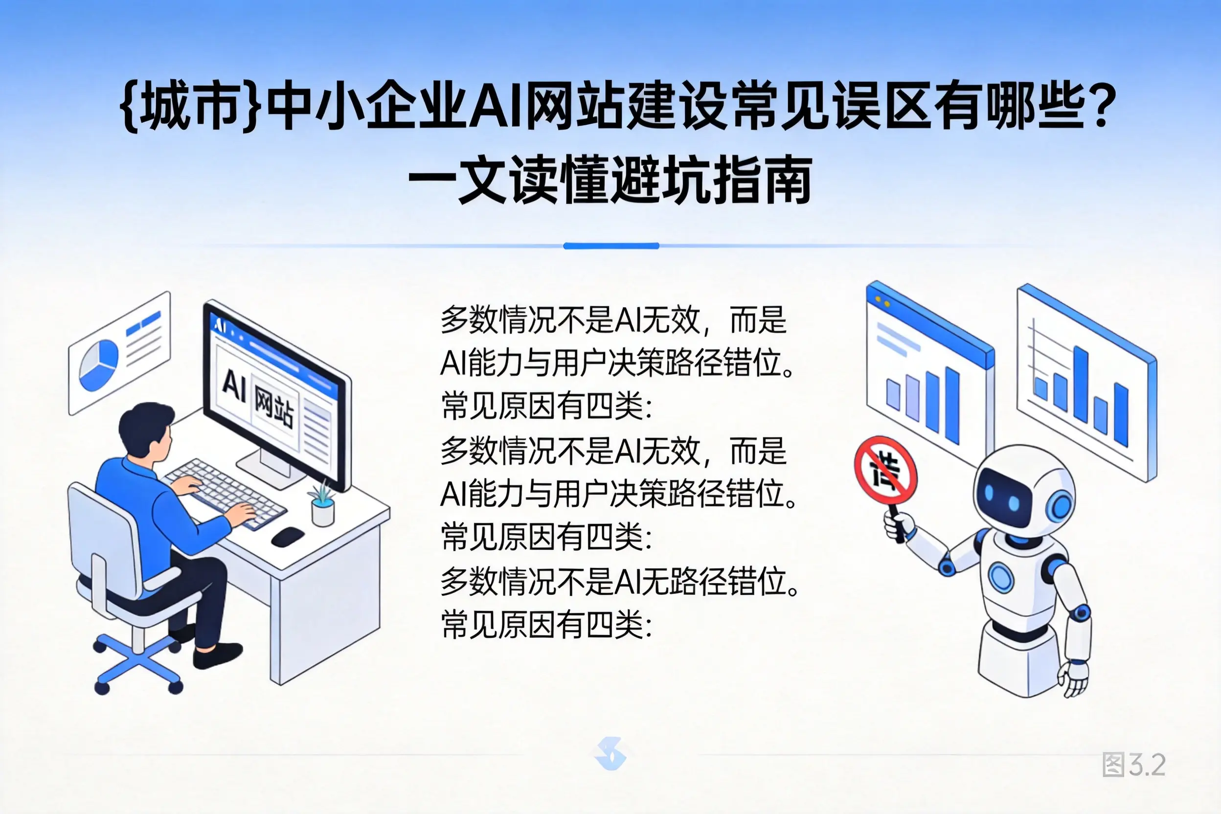 张掖中小企业AI网站建设常见误区有哪些？一文读懂避坑指南