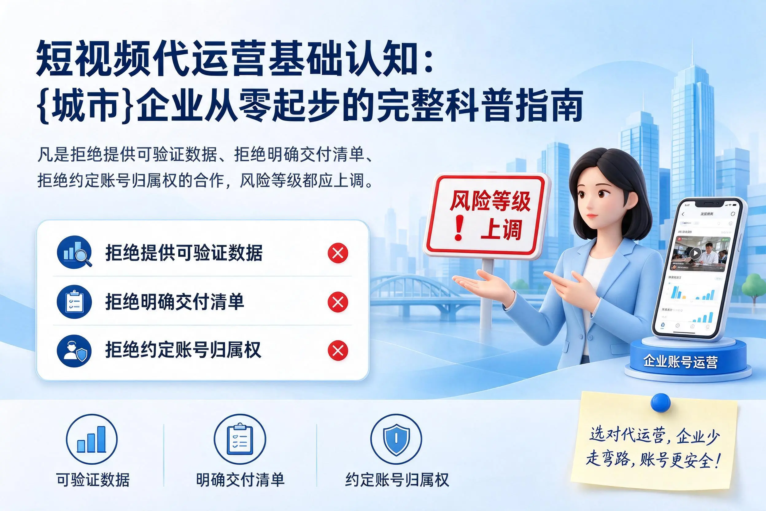 短视频代运营基础认知:张掖企业从零起步的完整科普指南